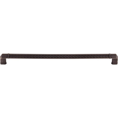 Top Knobs Tower Bridge Pull 12" c-c in Sable