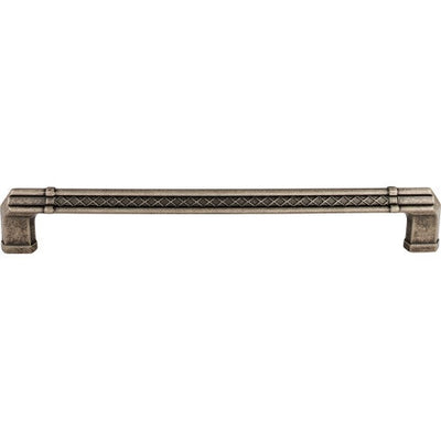 Top Knobs Tower Bridge Pull 18" c-c Appliance Pull in Pewter Antique