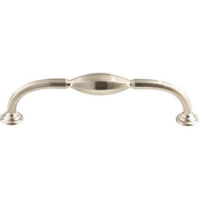 Top Knobs CHAREAU® D Pull 5 1/16" c-c in Brushed Satin Nickel