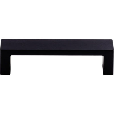 Top Knobs Modern Metro Pull 3 3/4" c-c in Flat Black