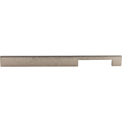 Top Knobs Linear Pull 12" c-c in Pewter Antique