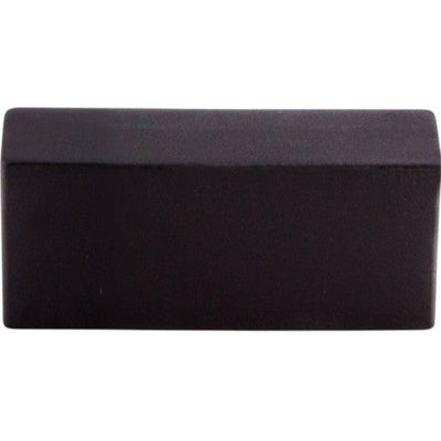Top Knobs Modern Metro Tab Pull 2" c-c in Flat Black