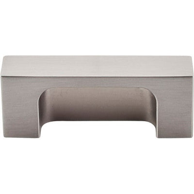 Top Knobs Modern Metro Tab Pull 2" c-c in Brushed Satin Nickel