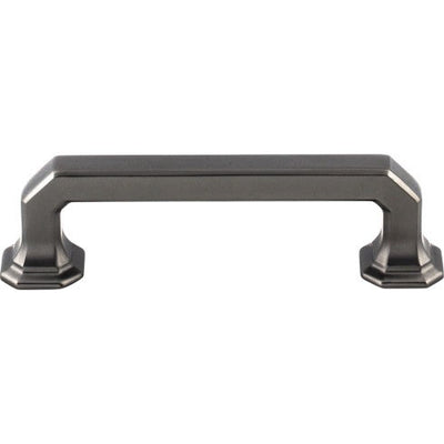 Top Knobs Emerald Pull 3 3/4" c-c in Ash Gray