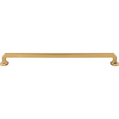 Top Knobs Emerald Pull 12" c-c in Honey Bronze