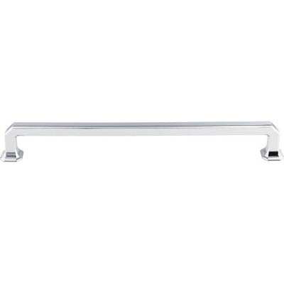 Top Knobs Emerald Pull 12" c-c Appliance Pull in Polished Chrome