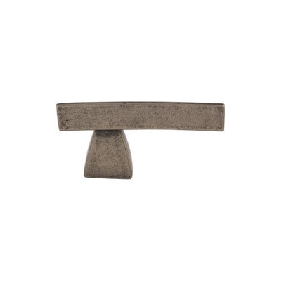 Top Knobs Arched Knob 2 1/2" in Pewter Antique