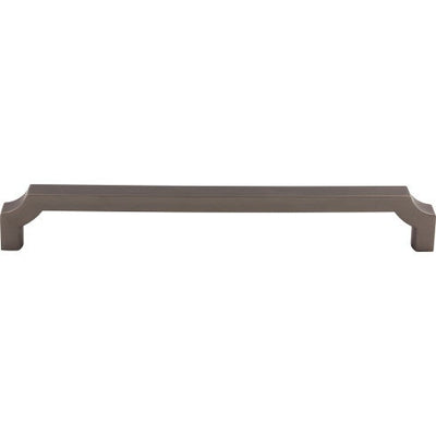 Top Knobs Davenport Pull 18" c-c Appliance Pull in Ash Gray