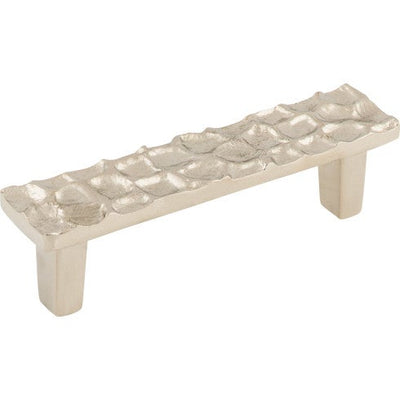 Top Knobs Cobblestone Pull 3 3/4" c-c in Polished Nickel