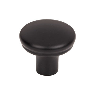 Top Knobs Julian Knob 1 1/4" in Flat Black