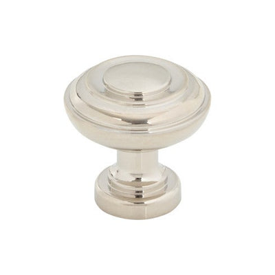 Top Knobs Ulster Knob 1 1/4" in Polished Nickel
