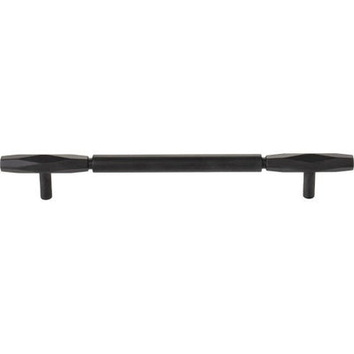 Top Knobs Kingsmill Pull 7 9/16" c-c in Flat Black