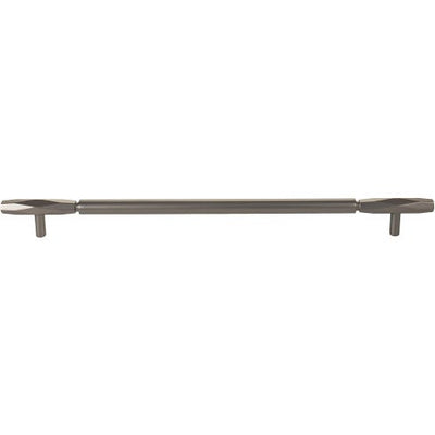 Top Knobs Kingsmill Pull 18" c-c Appliance Pull in Ash Gray
