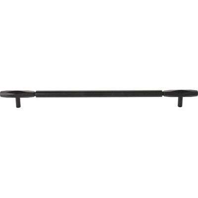 Top Knobs Kingsmill Pull 18" c-c Appliance Pull in Flat Black