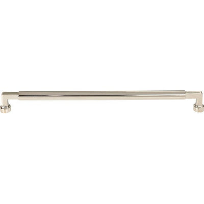 Top Knobs Cumberland Pull 12" c-c in Polished Nickel