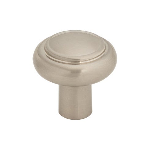 Top Knobs Clarence Knob 1 1/4" in Brushed Satin Nickel