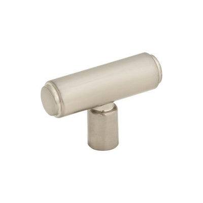 Top Knobs Clarence T-Knob 2" in Brushed Satin Nickel