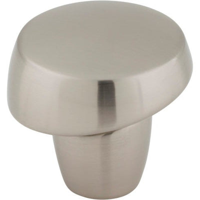 Top Knobs Florham Slant Knob 1 1/4" in Brushed Satin Nickel