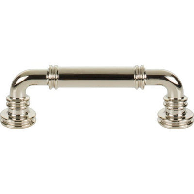 Top Knobs Cranford Pull 3 3/4" c-c in Polished Nickel