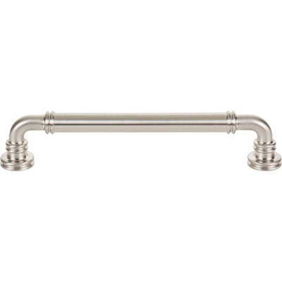 Top Knobs Cranford Pull 6 5/16" c-c in Brushed Satin Nickel