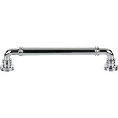 Top Knobs Cranford Pull 6 5/16" c-c in Polished Chrome