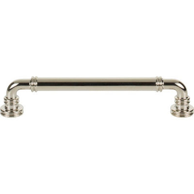 Top Knobs Cranford Pull 6 5/16" c-c in Polished Nickel