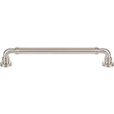 Top Knobs Cranford Pull 7 9/16" c-c in Brushed Satin Nickel