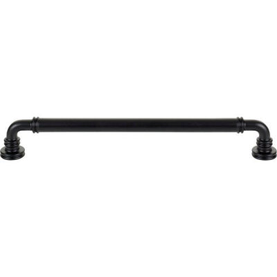 Top Knobs Cranford Pull 8 13/16" c-c in Flat Black