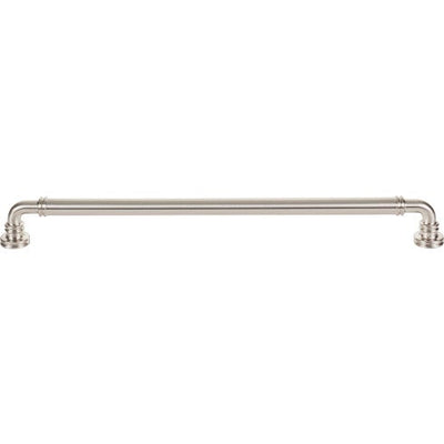 Top Knobs Cranford Pull 12" c-c in Brushed Satin Nickel