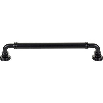 Top Knobs Cranford Pull 12" c-c Appliance Pull in Flat Black