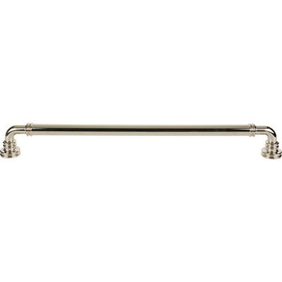 Top Knobs Cranford Pull 18" c-c Appliance Pull in Polished Nickel