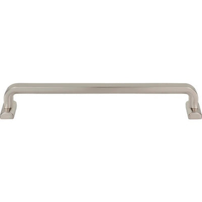 Top Knobs Harrison Pull 7 9/16" c-c in Brushed Satin Nickel