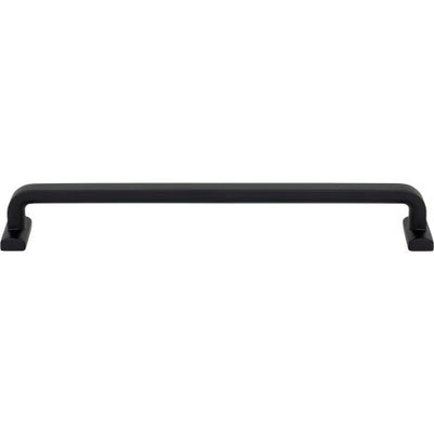 Top Knobs Harrison Pull 8 13/16" c-c in Flat Black