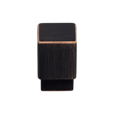 Top Knobs Tapered Square Knob 3/4" in Tuscan Bronze