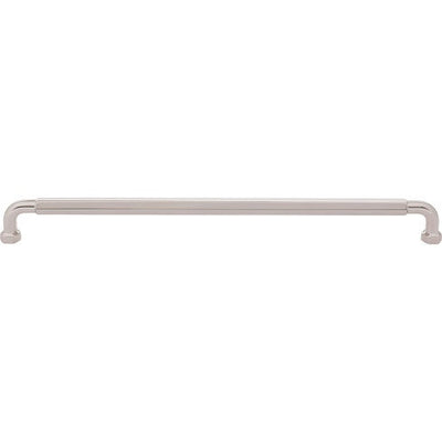 Top Knobs Dustin Pull 12" c-c in Polished Nickel