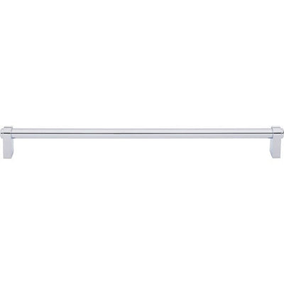 Top Knobs Lawrence Pull 12" c-c in Polished Chrome
