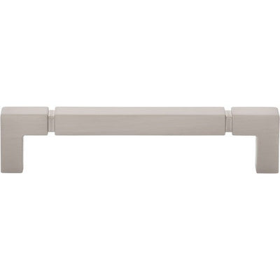 Top Knobs Langston Pull 5 1/16" c-c in Brushed Satin Nickel