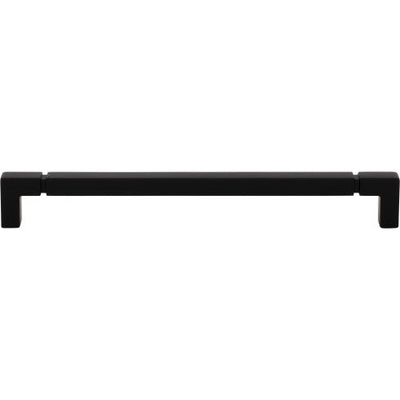 Top Knobs Langston Pull 8 13/16" c-c in Flat Black