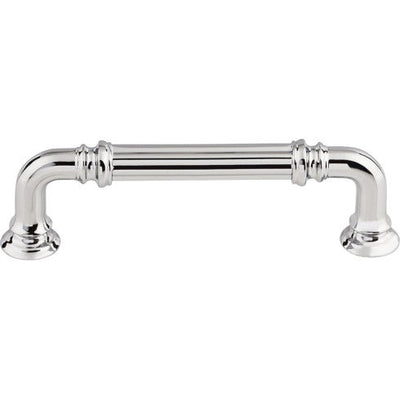 Top Knobs Reeded Appliance Pull 3 3/4" c-c in Polished Chrome
