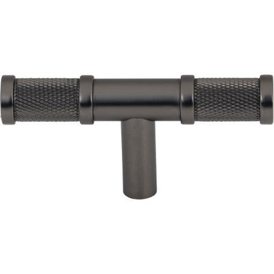 Top Knobs Burnham T-Knob 3" in Ash Gray