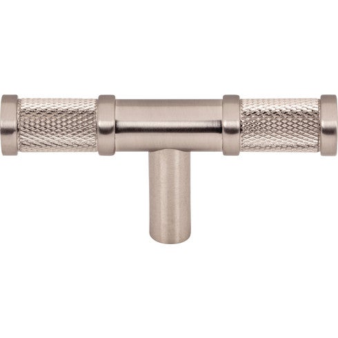 Top Knobs Burnham T-Knob 3" in Brushed Satin Nickel