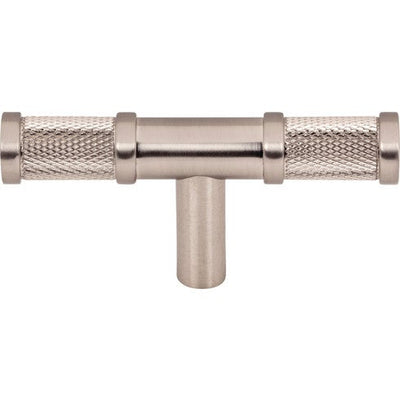 Top Knobs Burnham T-Knob 3" in Brushed Satin Nickel