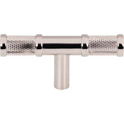 Top Knobs Burnham T-Knob 3" in Polished Nickel
