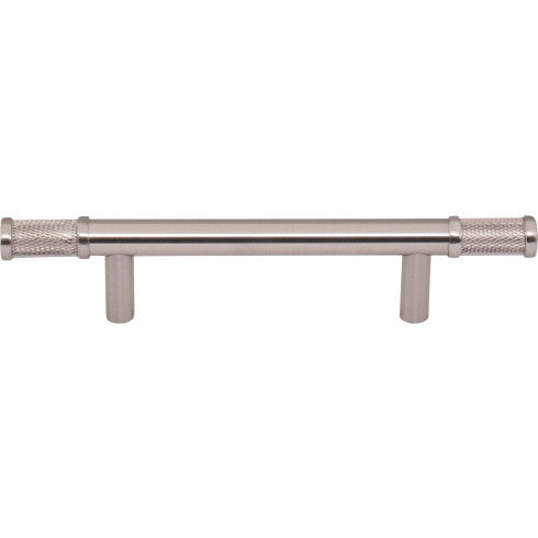 Top Knobs Burnham Pull 3 3/4" c-c in Brushed Satin Nickel