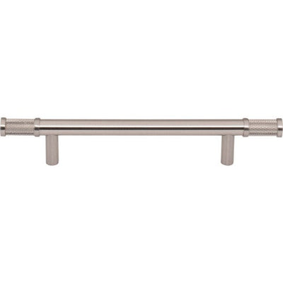 Top Knobs Burnham Pull 5 1/16" c-c in Brushed Satin Nickel