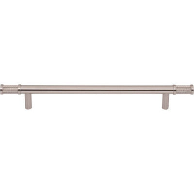 Top Knobs Burnham Pull 7 9/16" c-c in Brushed Satin Nickel