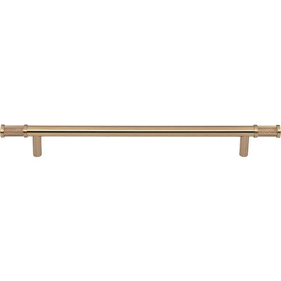 Top Knobs Burnham Pull 8 13/16" c-c in Honey Bronze