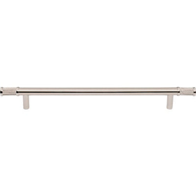 Top Knobs Burnham Pull 8 13/16" c-c in Polished Nickel