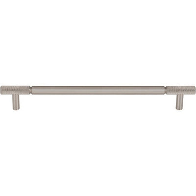 Top Knobs Prestwick Pull 8 13/16" c-c in Brushed Satin Nickel
