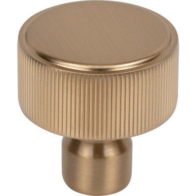 Top Knobs Dempsey Round Knob 1 1/4" in Honey Bronze